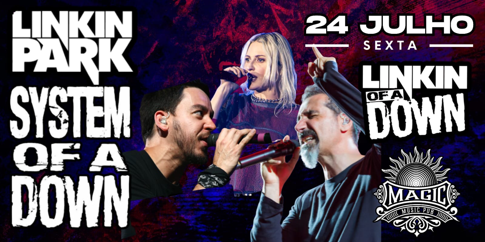 LINKIN OF A DOWN 24/07 - SEXTA