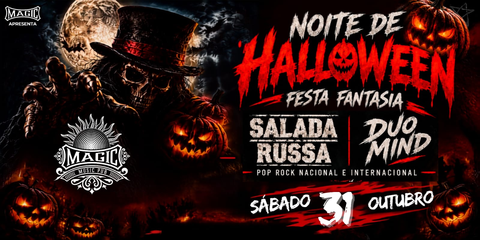 NOITE DE HALLOWEEN 2026