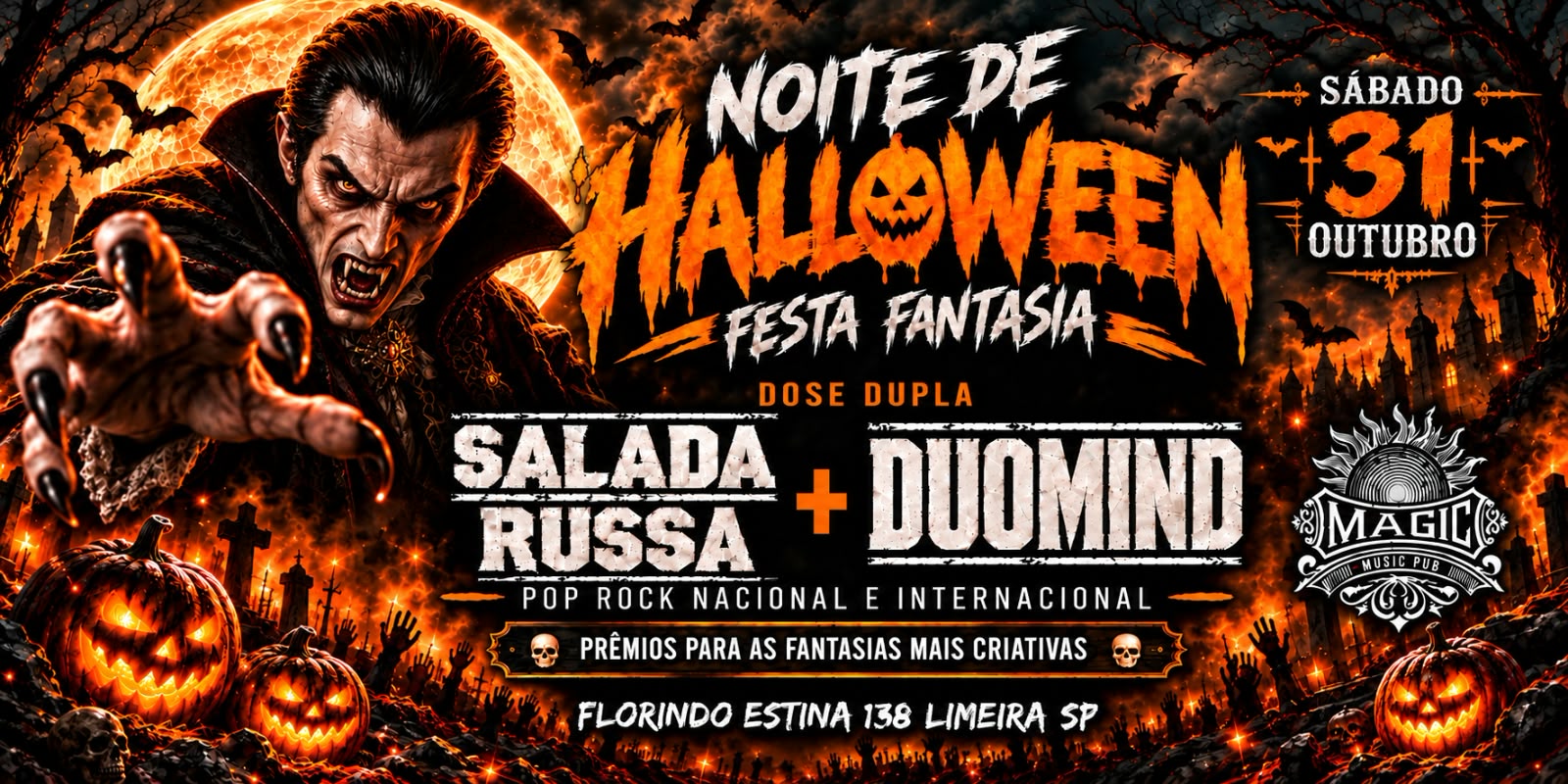 NOITE DE HALLOWEEN 2026
